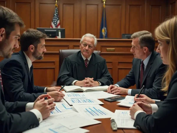 courtroom discussion analyzing repeat offender case patterns